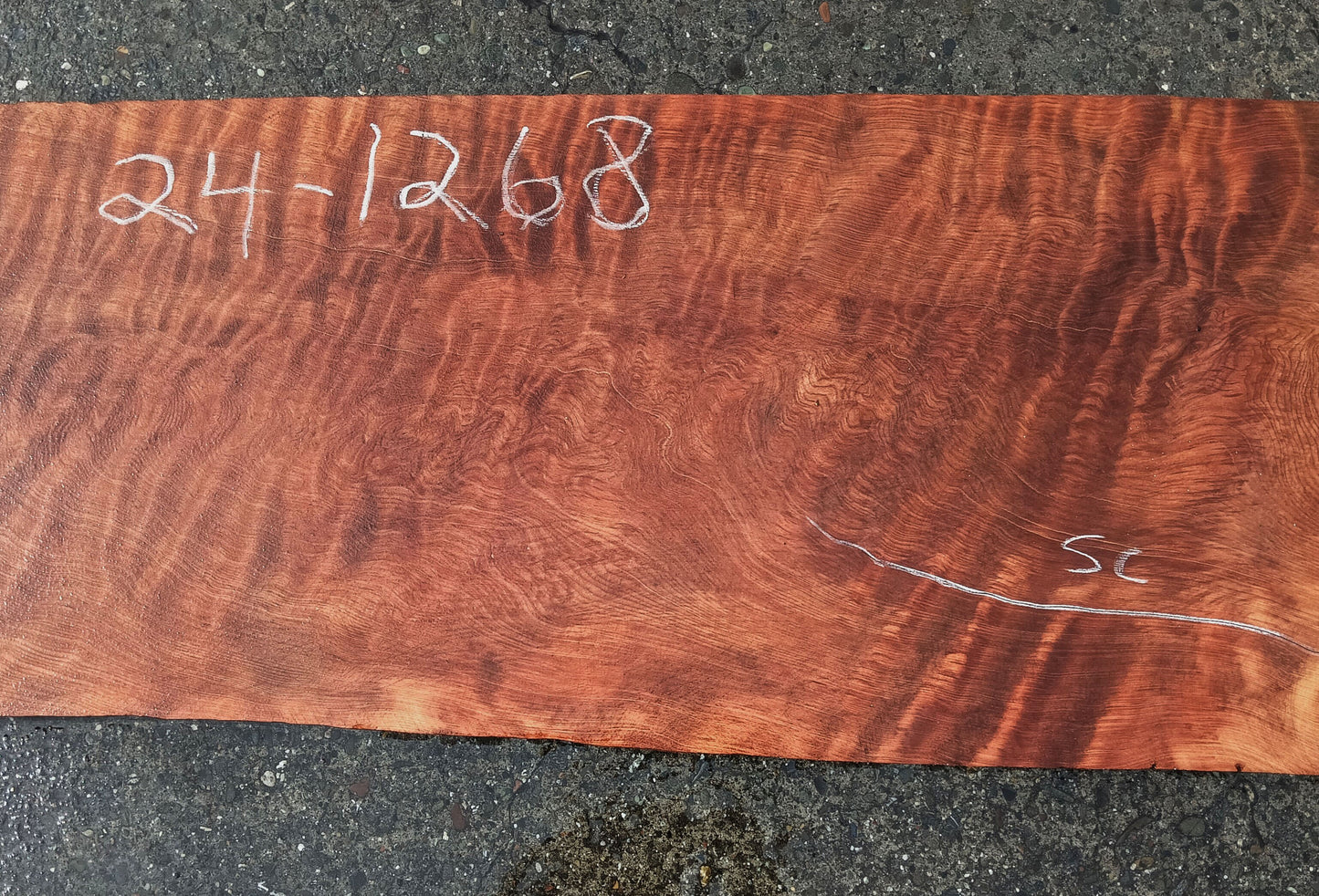 Quilted Redwood | DIY Craft Wood | Guitar Wood | R24-1268