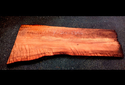 Curly Redwood | DIY Craft Wood | Desk | Redwood Slab | R24-1365