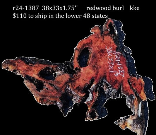 Redwood Burl | DIY | River Table | Live Edge | R24-1387