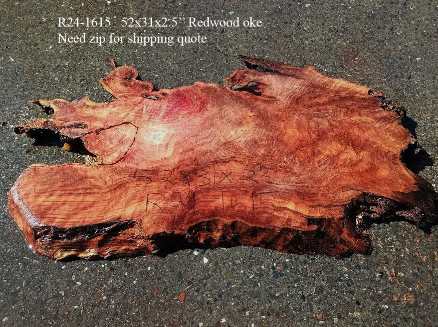 Redwood Slab| DIY Craft Wood | Epoxy Idea | R24-1615