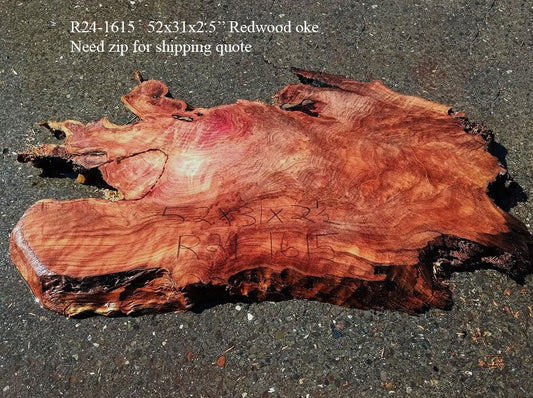 Redwood Slab| DIY Craft Wood | Epoxy Idea | R24-1615