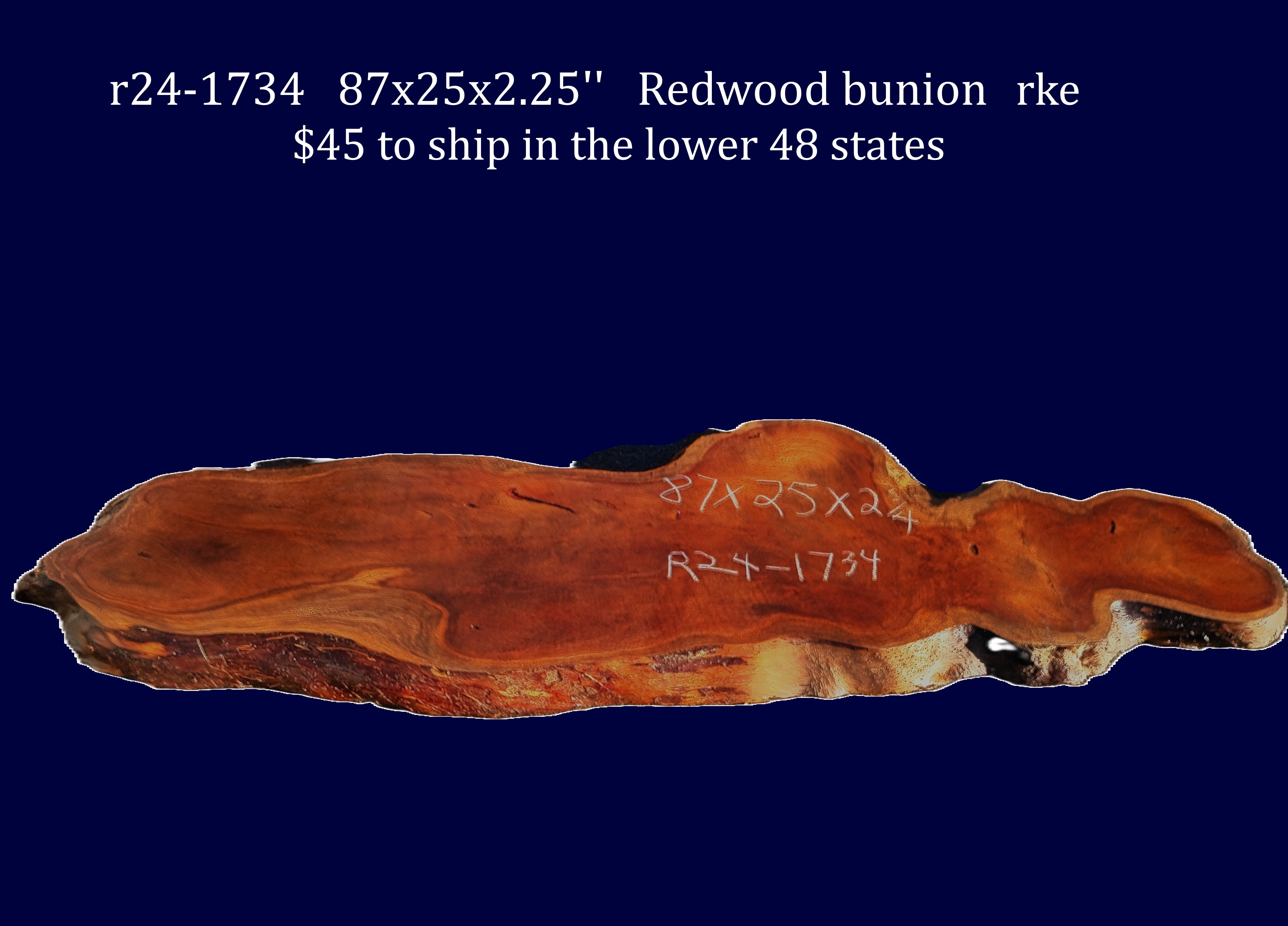 Redwood bunion slab | DIY | burl table | river table | headboard |r24 ...
