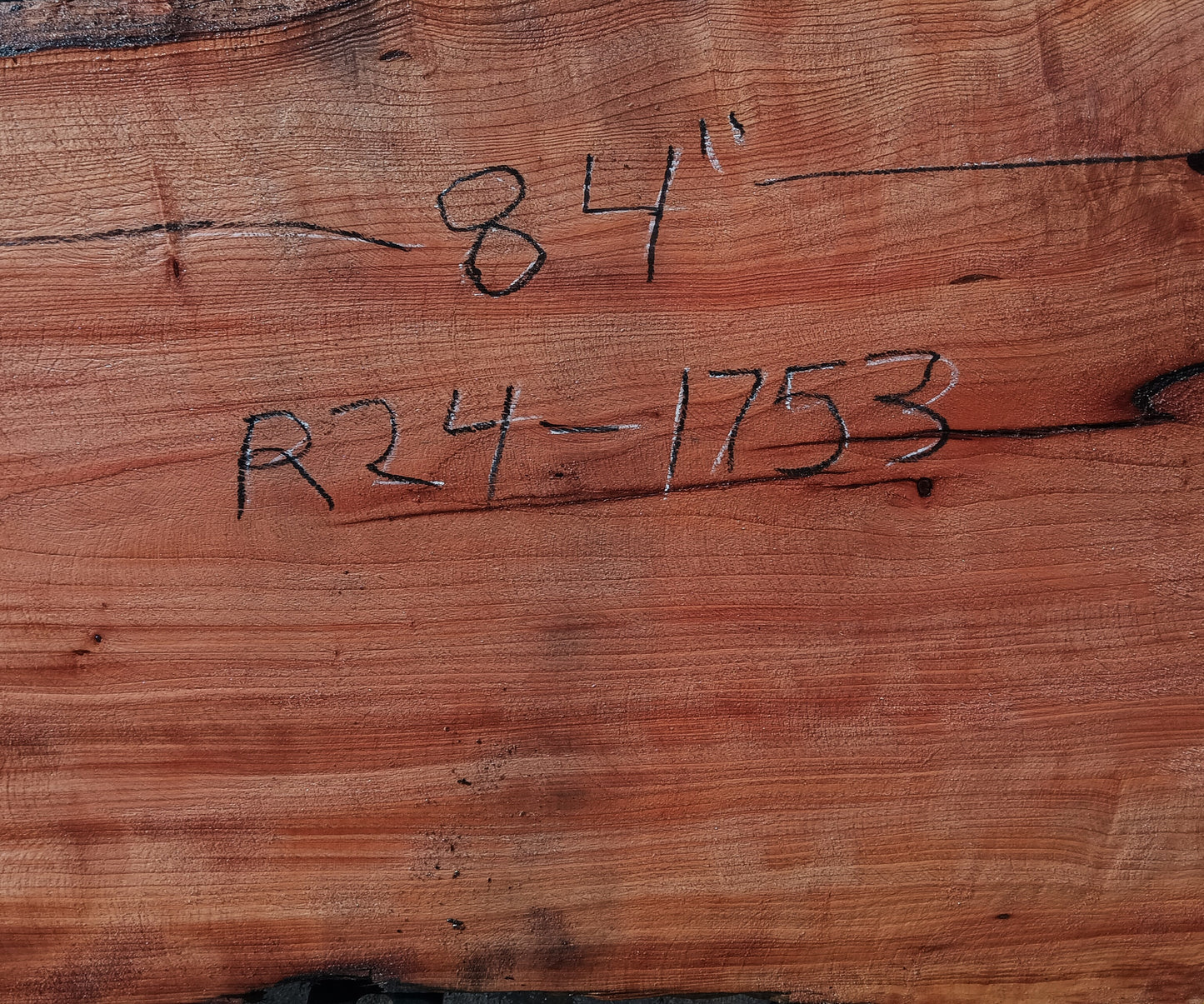 Redwood Slab | Desk | Bar | Table Slab | R24-1753