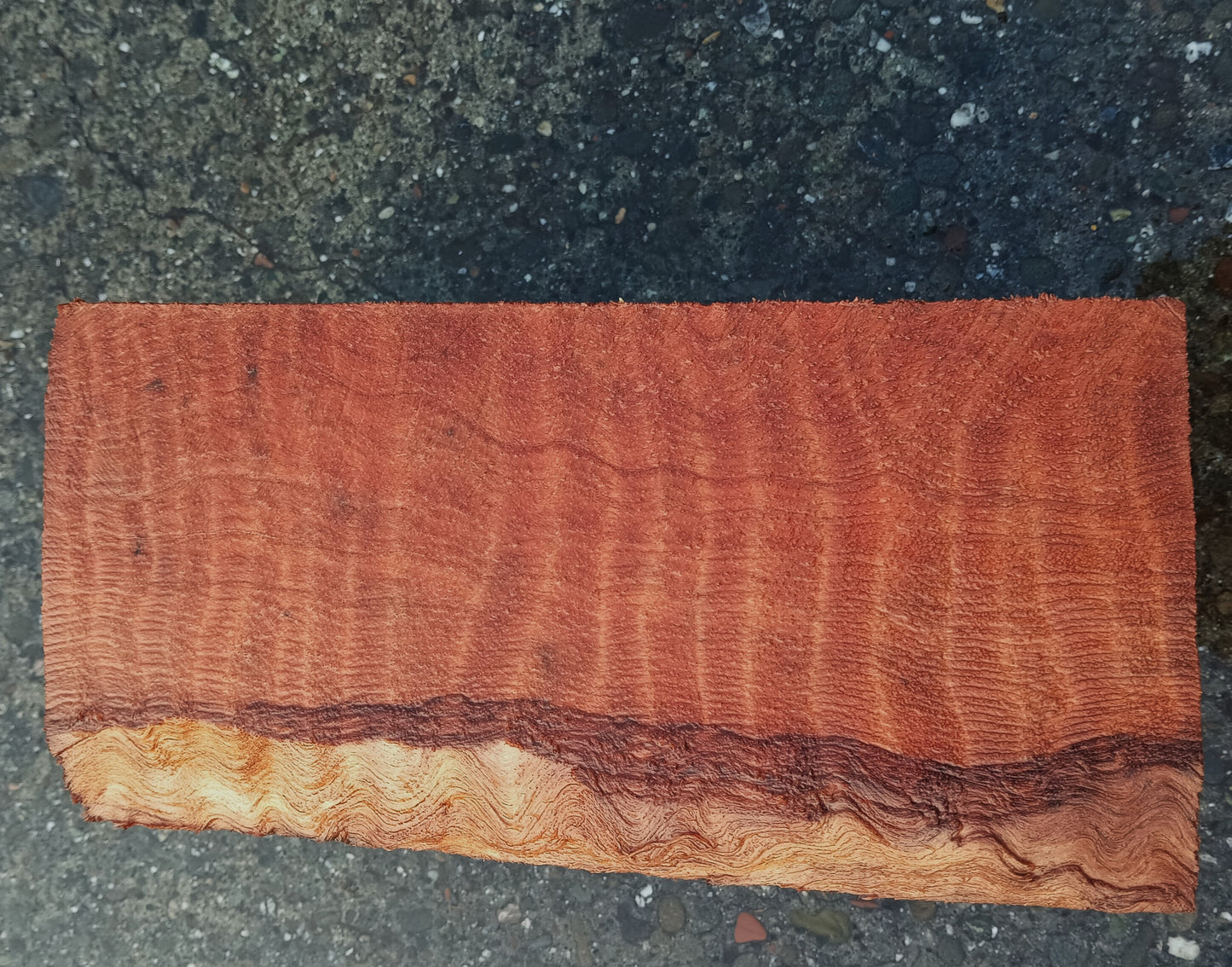 Curly Redwood | Turning Block | DIY Craft Wood | RBL24-1841