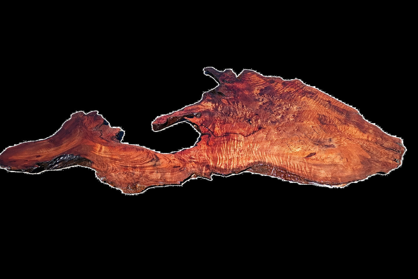 Curl and Burl Redwood | DIY | River Table | Craft Wood | R24-1974