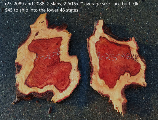 River Table | Live Edge Slabs | Craft Woods | Serving Trays | R25-2087 & 2088