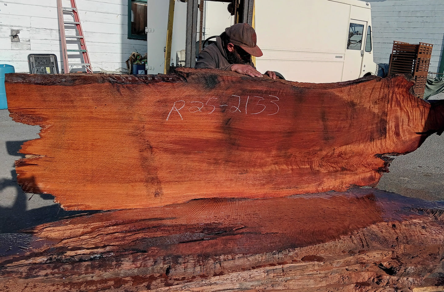 Old Growth | Redwood Slab | DIY | Table | R25-2133