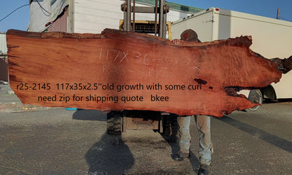 Redwood Slab | Old Growth | Bar | Table | R25-2145