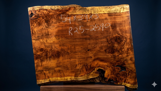 Redwood Slab | DIY | kitchen table | counter | burl table | R25-2590