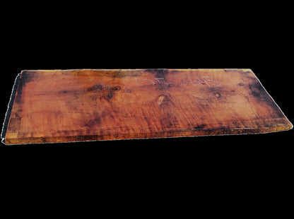 Curly Redwood Slab | Desk | Table | Bar | DIY Craftwood | R25-2643