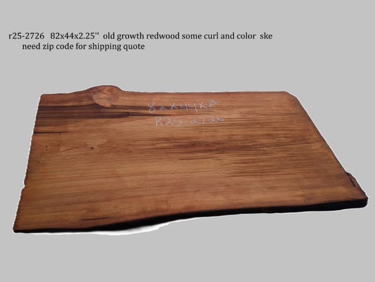 Old Growth Redwood Burl | Dining/Conference Table | DIY | R25-2726