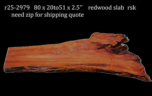 Redwood Slab | headboard | river table | burl slab | live edge | r25-2979