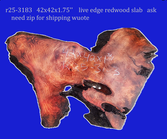 Redwood Burl | DIY | River Table | Craft Wood | R25-3183