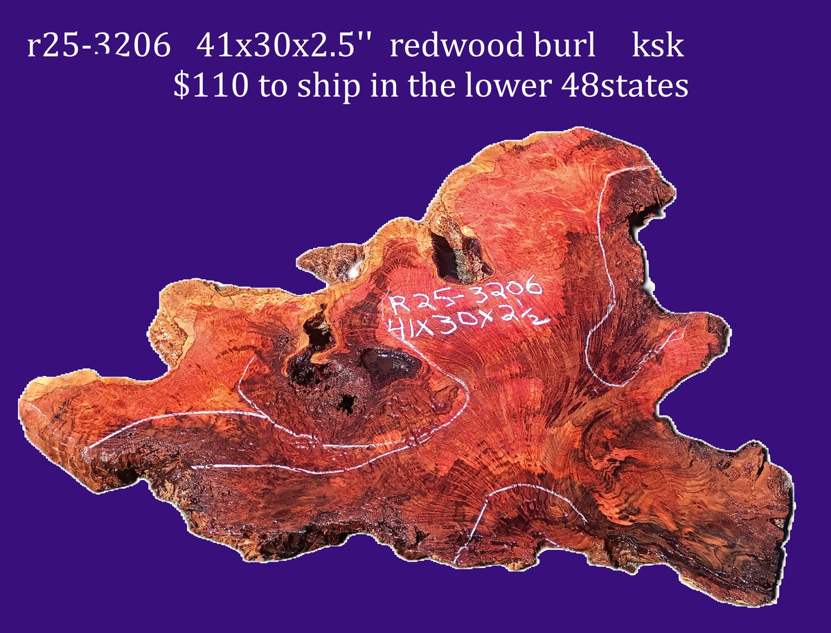 Redwood Lace Burl | DIY | Epoxy Resin Idea | R25-3206