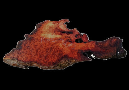 Redwood burl slab | DIY | Headboard | river table | R25-3283