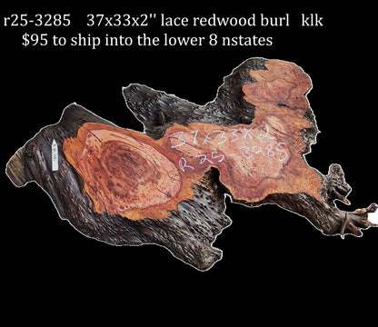 Redwood Burl | DIY | River Table | Live Edge | R25-3285