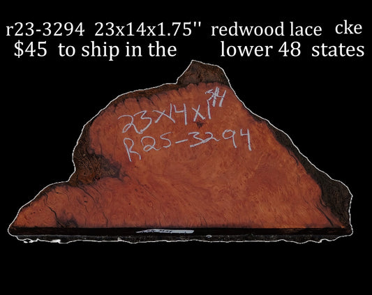 Redwood Lace Burl | DIY | Desk | Table | R25-3294