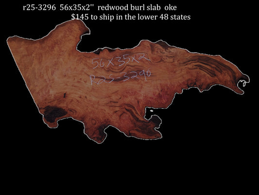 Redwood Lace Burl | DIY | Desk | Table | R25-3296