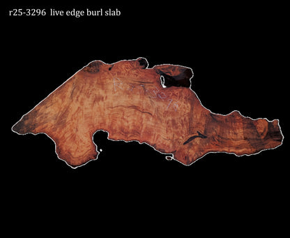 Redwood Lace Burl | DIY | Desk | Table | R25-3296