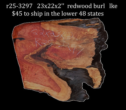 Redwood Lace Burl | DIY | Desk | Table | R25-3297