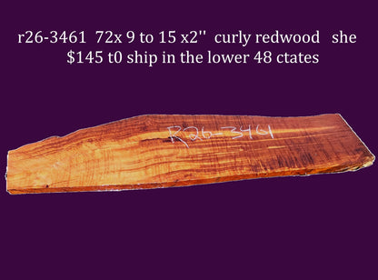 Redwood burl slab | DIY | burl table | river table | craft wood | R26-3461