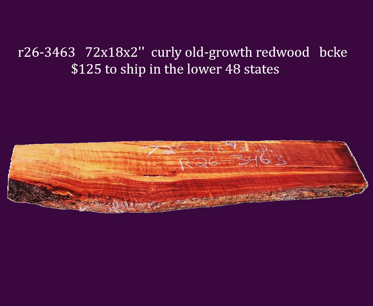 Redwood burl slab | DIY | burl table | river table | craft wood | R26-3463