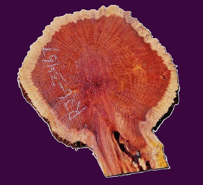 Redwood Cookie Cut slab | DIY | burl table | river table | craft wood | R26-3467