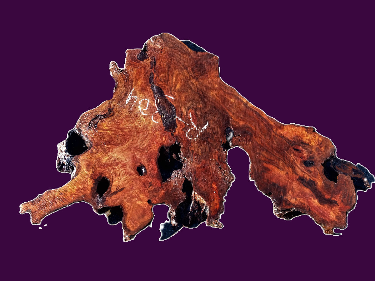 live edge redwood | epoxy river table | Dining table | Wall sculpture | R-304