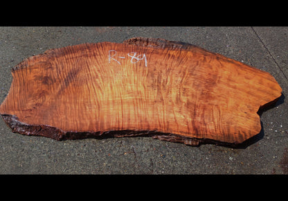 Curly Redwood | DIY Craft Wood | Desk | Redwood Slab | R-89