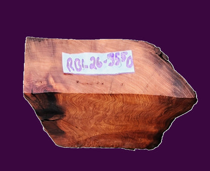 Quilted Redwood | bowl turning | DIY | Craft Wood | live edge | rbl26-3550