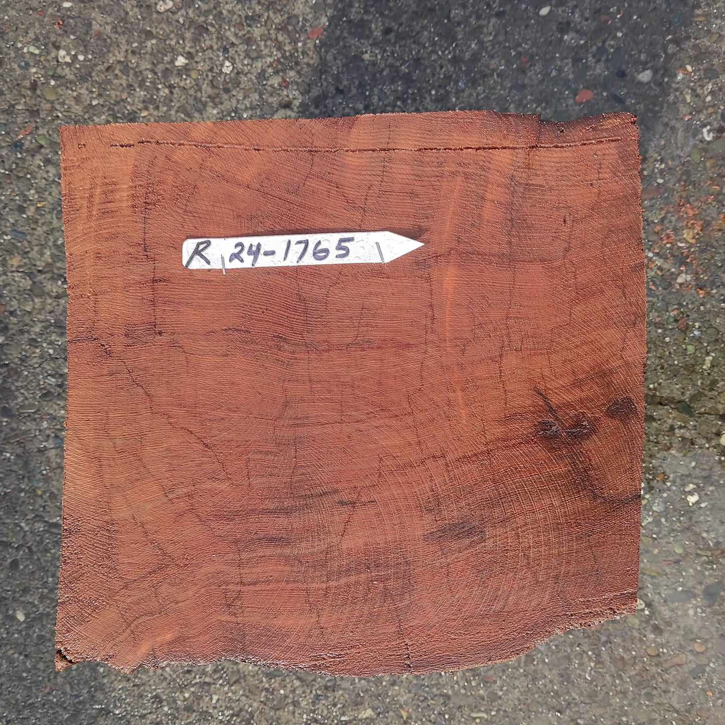 Curly Redwood Block | Turning | DIY Craft Wood | R24-1765