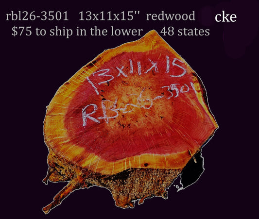 redwood lace Burl Block | Bowl Turning | O/G | DIY  | Craft-wood | rbl26-3501