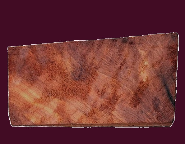 Curly Redwood Block | bowl turning | DIY | Craft Wood | live edge | rbl26-3543