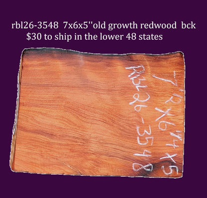 Redwood Burl Cap | bowl turning | DIY | Craft Wood | live edge | rbl26-3548