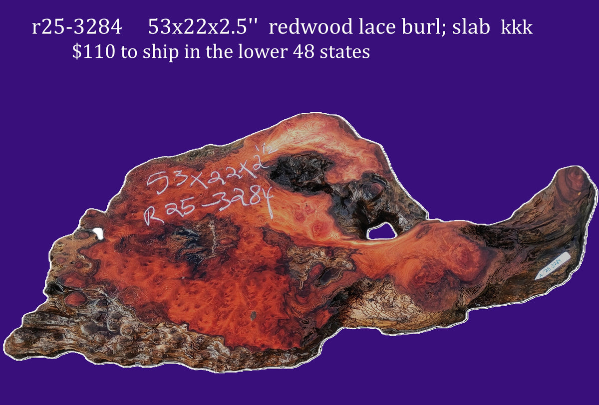 Redwood Burl | DIY | River Table | Live Edge | R25-3284