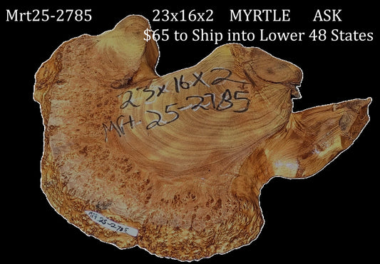 Myrtle Burl Slab | Live Edge | river table | DIY | Mrt25-2785
