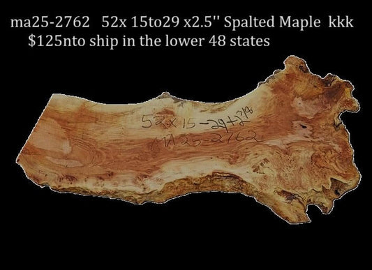Maple Burl | Live Edge Slab | River Table | DIY | MA25-2762