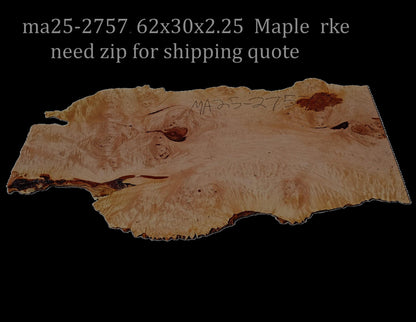 Maple Burl | Craft woods | River Table | DIY | MA25-2757