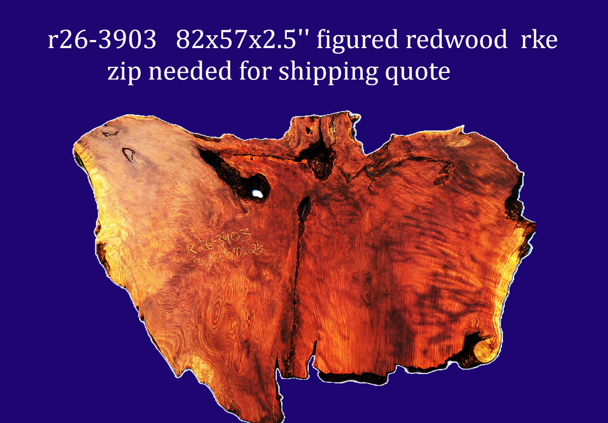 Redwood Burl Slab | DIY | river table or headboard | R26-3903