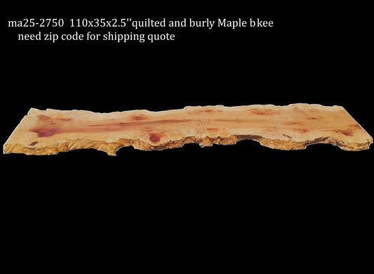 Maple Burl | Live Edge | River Table | DIY | MA25-2750
