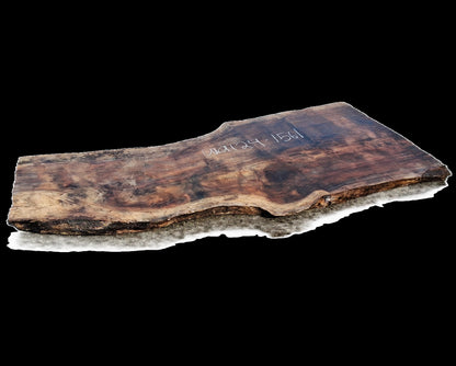 English grafted to black Walnut Slab | Table | Counter | Headboard | Wal24-1561