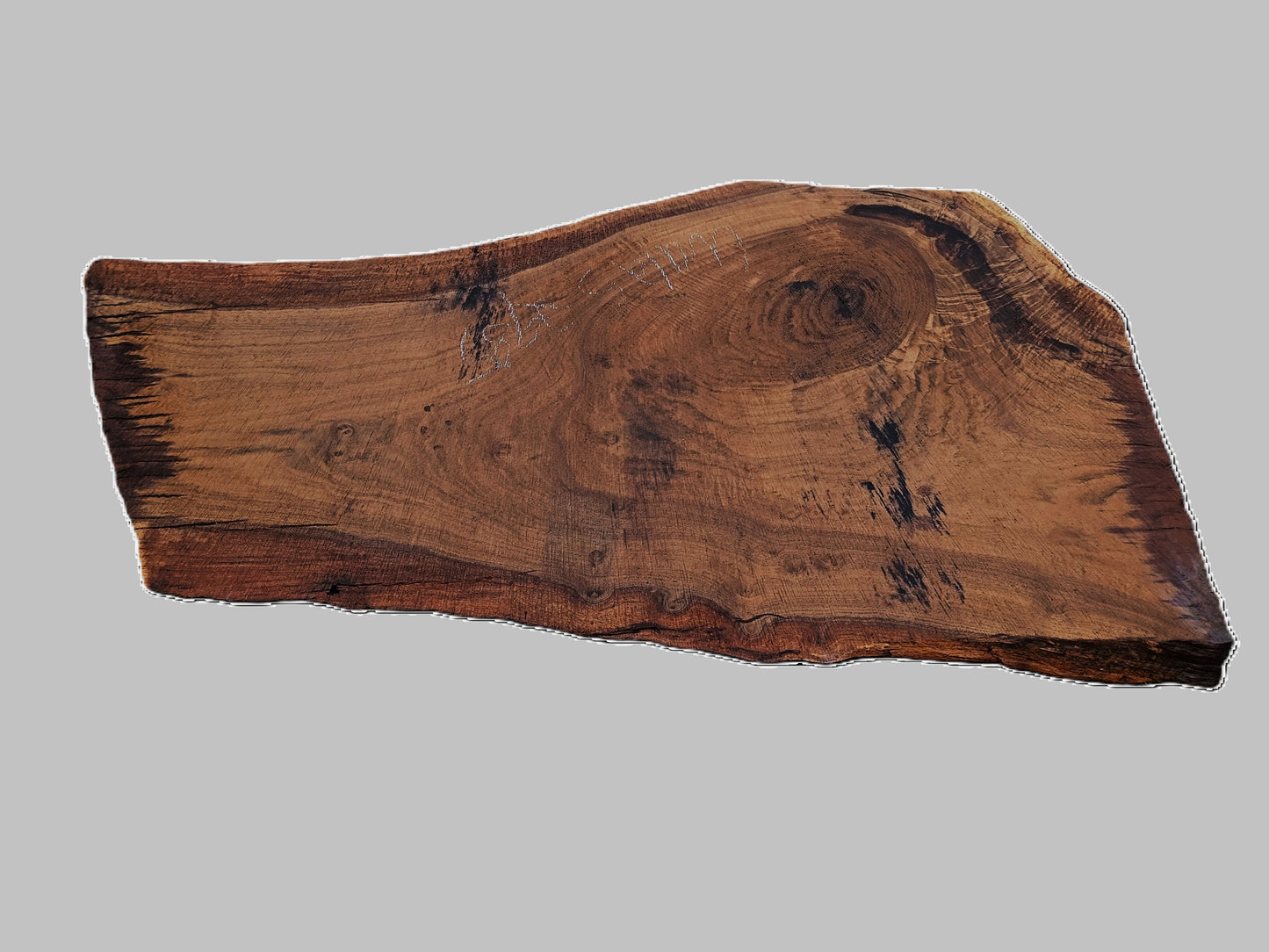 black walnut | Live Edge Slab | Table top | DIY | desk slab | wal25-2985