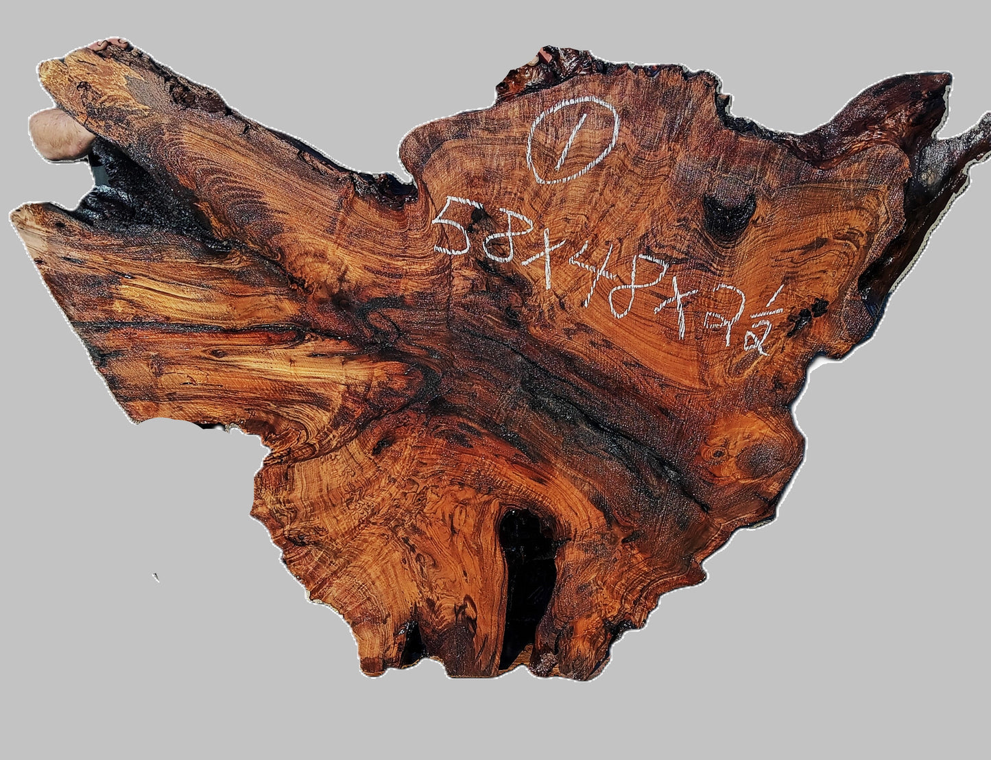 Black Walnut | DIY Table | Live Edge | River Table |  Wal26-0001