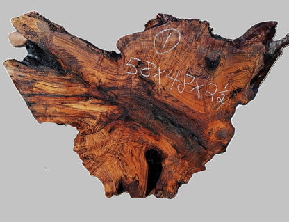 Black Walnut | DIY Table | Live Edge | River Table |  Wal26-0001