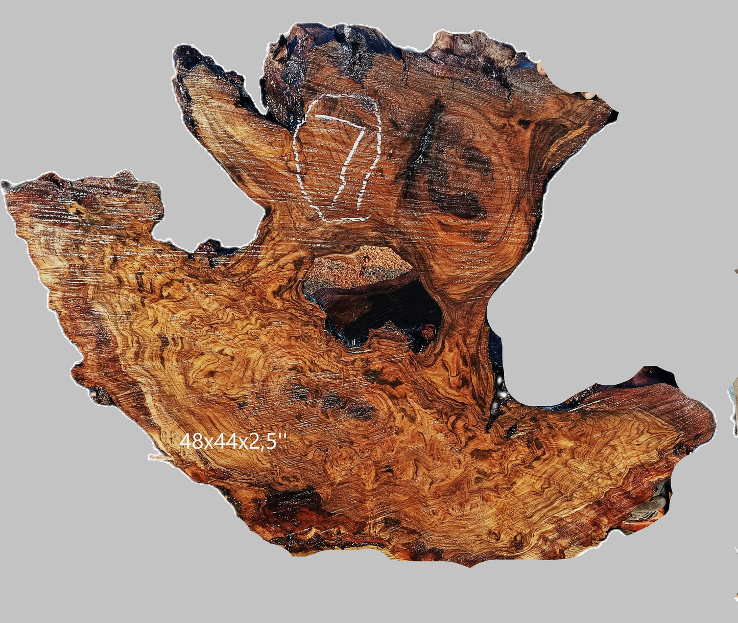 Black Walnut | DIY | Live Edge | River Table | Wal26-0007