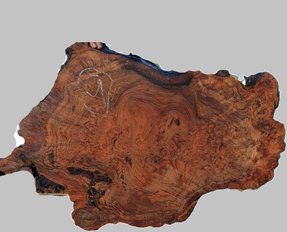 Black Walnut Slab | DIY | Live Edge | River Table | Wal26-0009