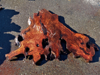 live edge redwood | epoxy river table | Dining table | Wall sculpture | R-304