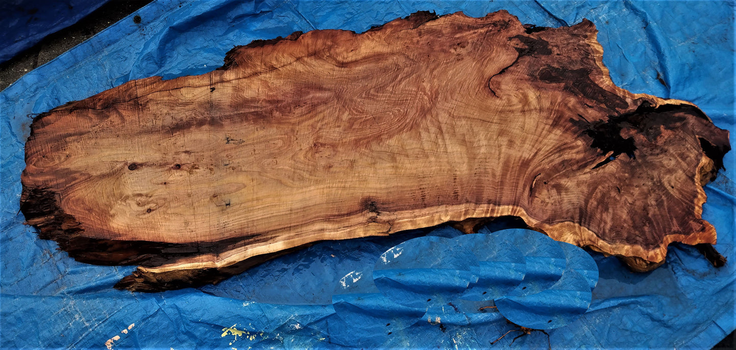 Live edge wood |  redwood slab | DIY craft woods | river table | 21-0012-bs