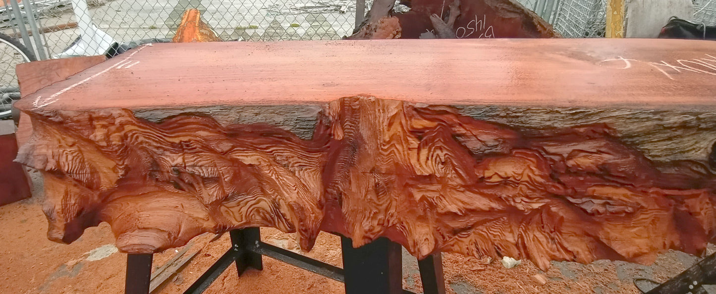 old growth | redwood burl | mantel | DIY craft wood | live edge | 22-0361-MT