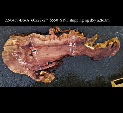 Redwood Slab | DIY | Craft | 22-0459